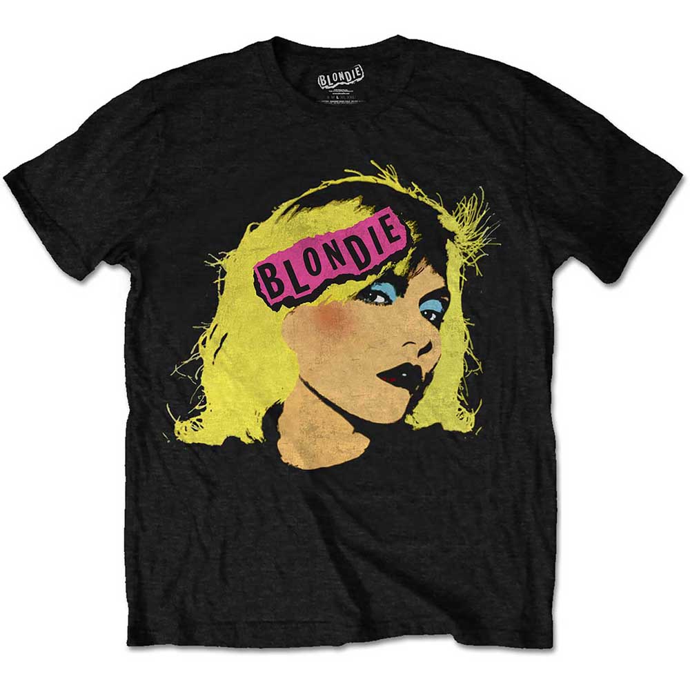 BLONDIE Attractive T-Shirt, Punk Logo