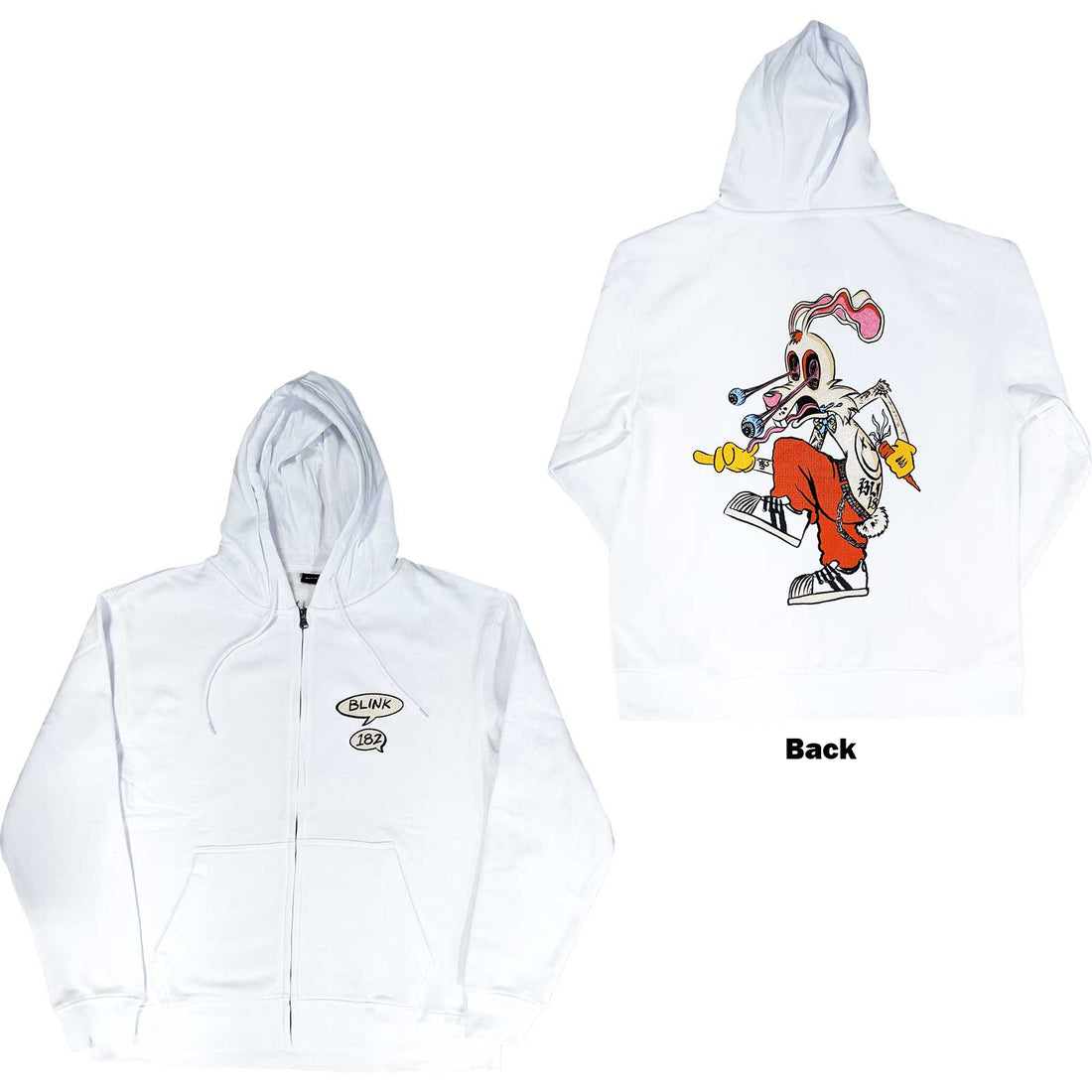 BLINK-182 Attractive Hoodie, Roger Rabbit