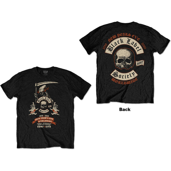 BLACK LABEL SOCIETY Attractive T-Shirt, New Years Eve