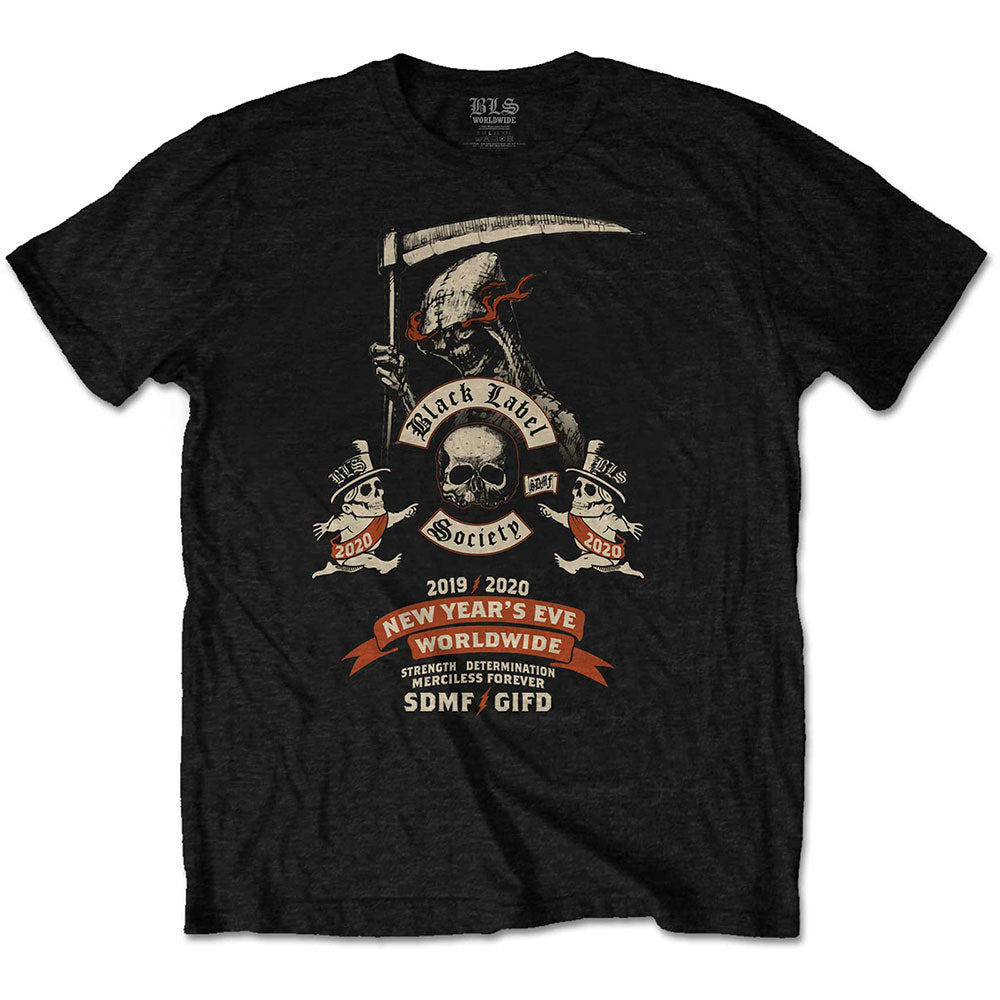 BLACK LABEL SOCIETY Attractive T-Shirt, New Years Eve