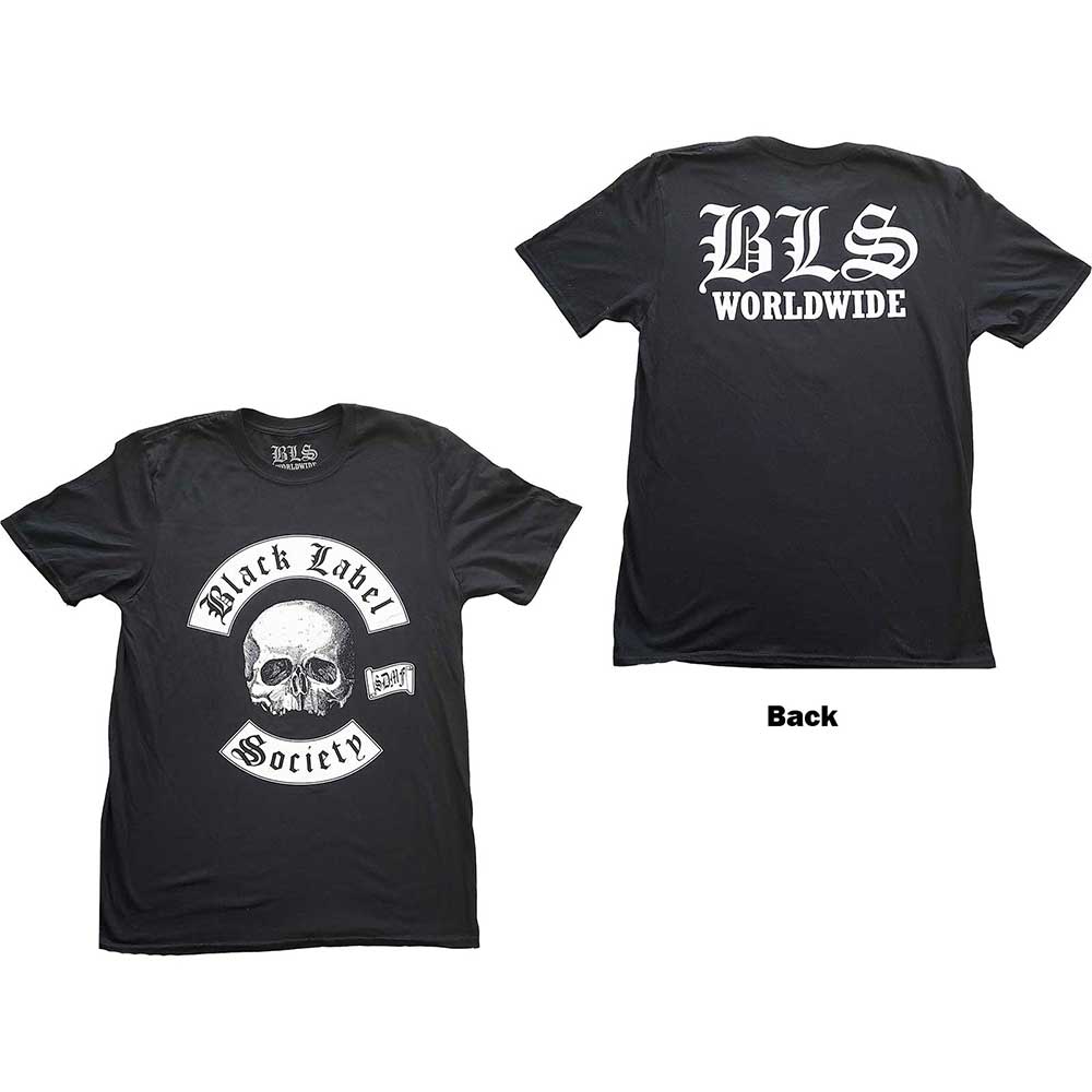 BLACK LABEL SOCIETY Attractive T-Shirt, Worldwide V. 2