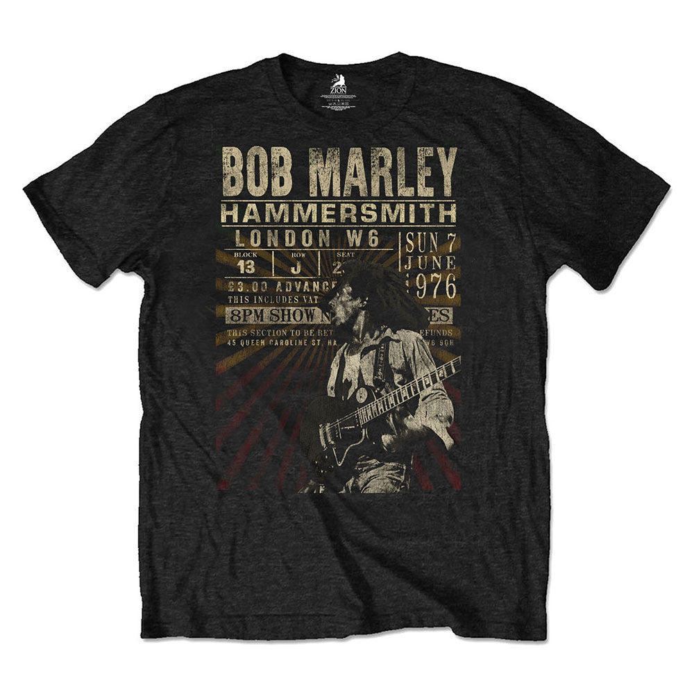 BOB MARLEY Attractive T-Shirt, Hammersmith &