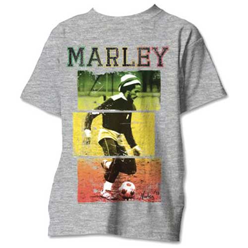 BOB MARLEY Attractive T-Shirt, Football Text
