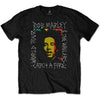 BOB MARLEY Attractive T-Shirt, Rasta Scratch