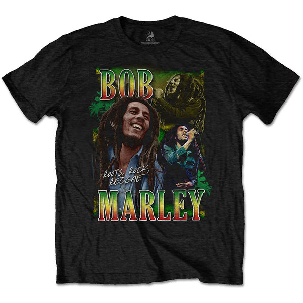 BOB MARLEY Attractive T-Shirt, Roots, Rock, Reggae Homage