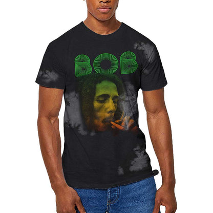 BOB MARLEY Attractive T-Shirt, Smoke Gradient