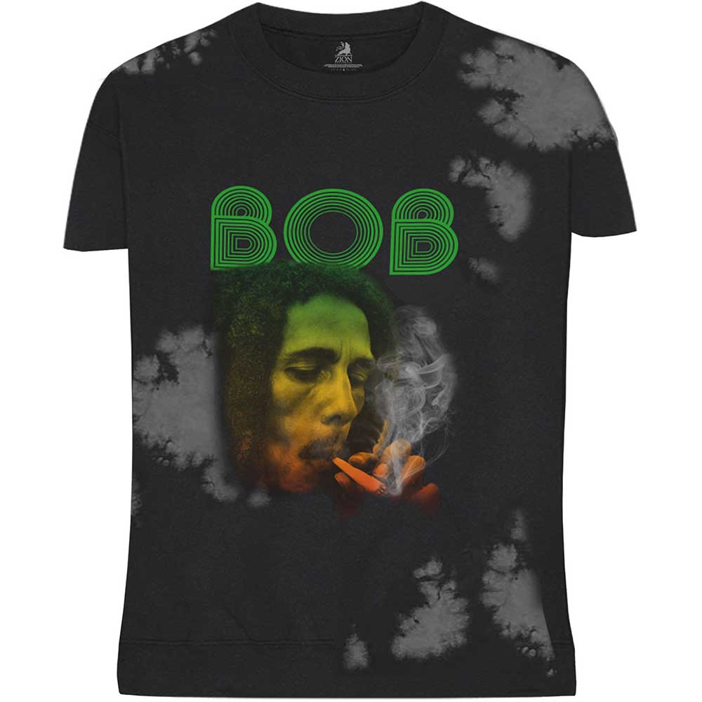 BOB MARLEY Attractive T-Shirt, Smoke Gradient