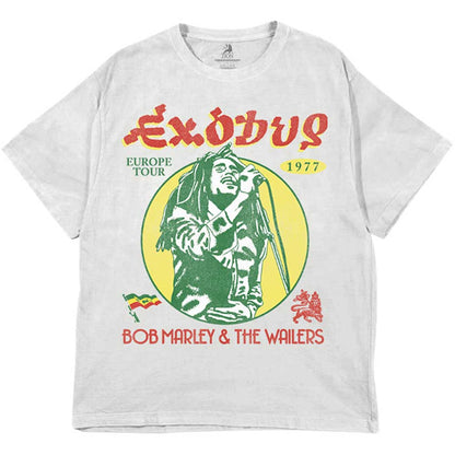 BOB MARLEY Attractive T-Shirt, 1977 Tour