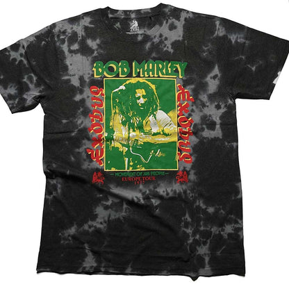 BOB MARLEY Attractive T-Shirt, Exodus Tie-dye