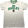 BOB MARLEY  Attractive T-Shirt, Collegiate Crest