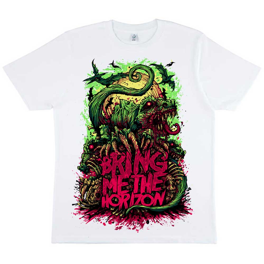 BRING ME THE HORIZON Attractive T-Shirt, Dinosaur