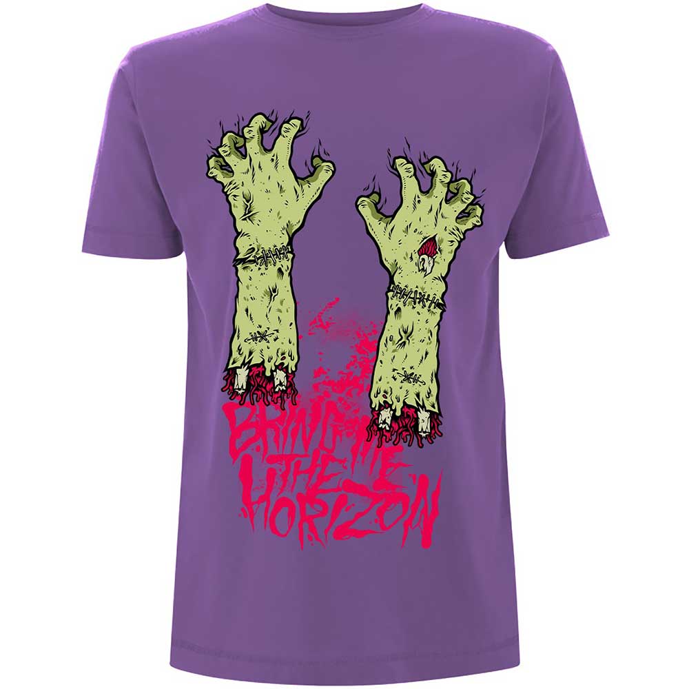 BRING ME THE HORIZON Attractive T-Shirt, Zombie Hands