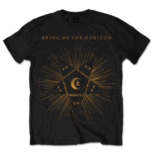 BRING ME THE HORIZON Attractive T-Shirt, Black Star