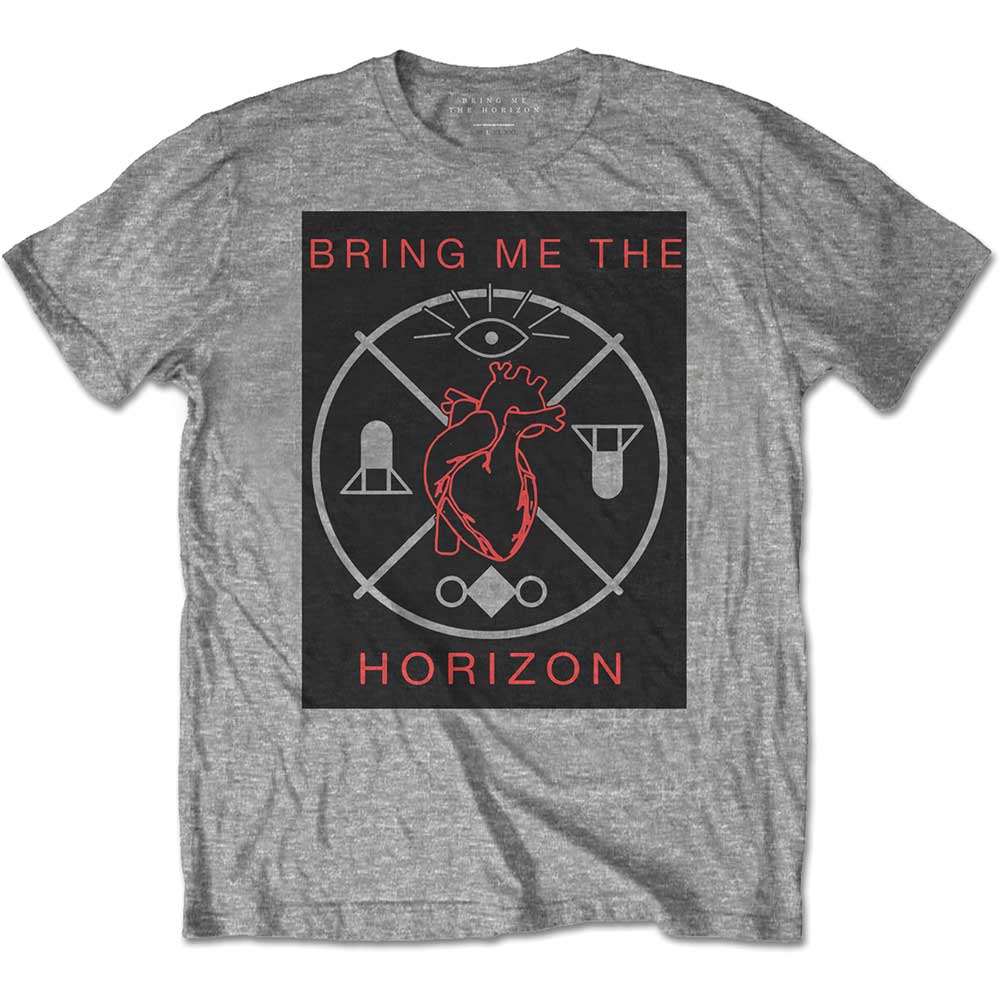 BRING ME THE HORIZON Attractive T-Shirt, Heart &amp; Symbols