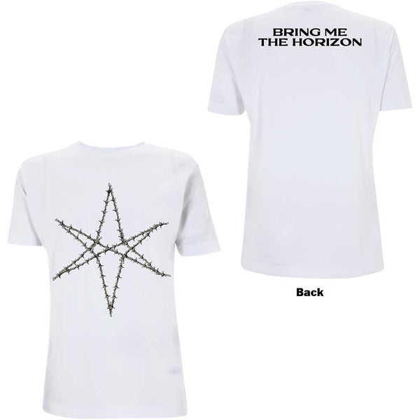 BRING ME THE HORIZON Attractive T-Shirt, Barbed Wire