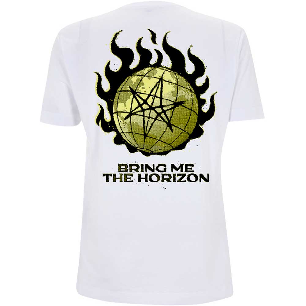 BRING ME THE HORIZON Attractive T-Shirt, Globe