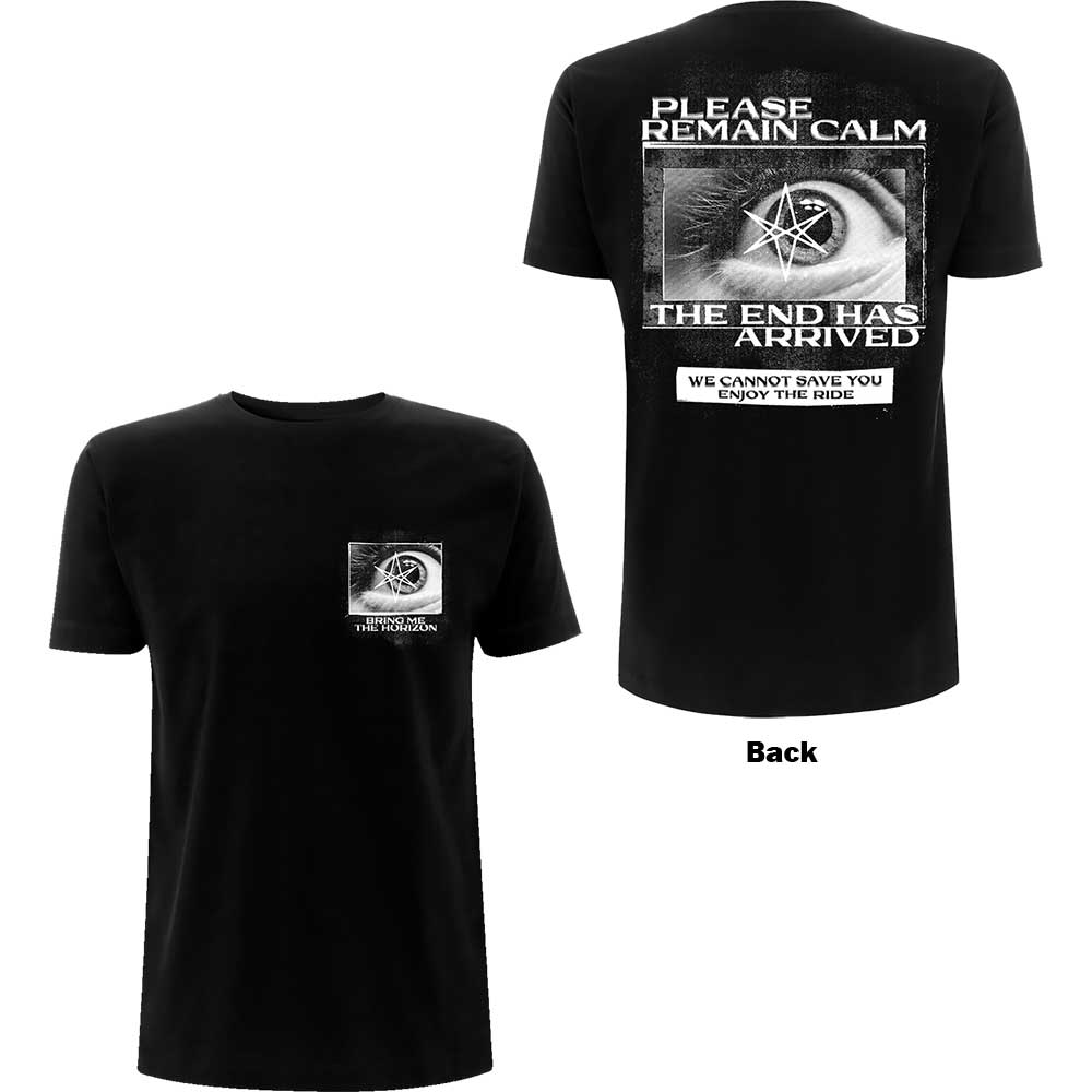 BRING ME THE HORIZON Attractive T-Shirt, Remain Calm