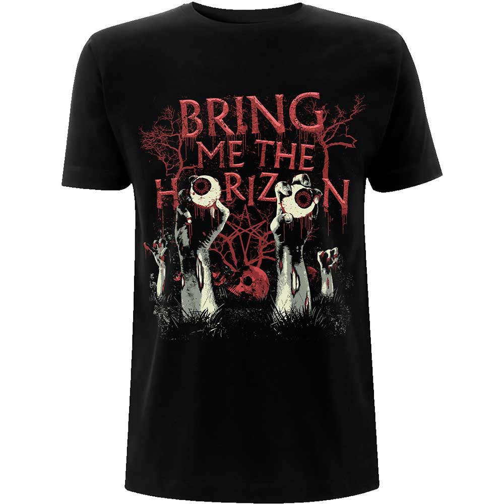 BRING ME THE HORIZON Attractive T-Shirt, Graveyard Eyes