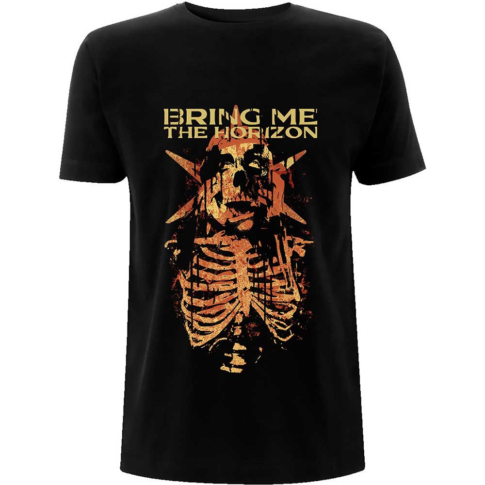 BRING ME THE HORIZON Attractive T-Shirt, Skull Muss