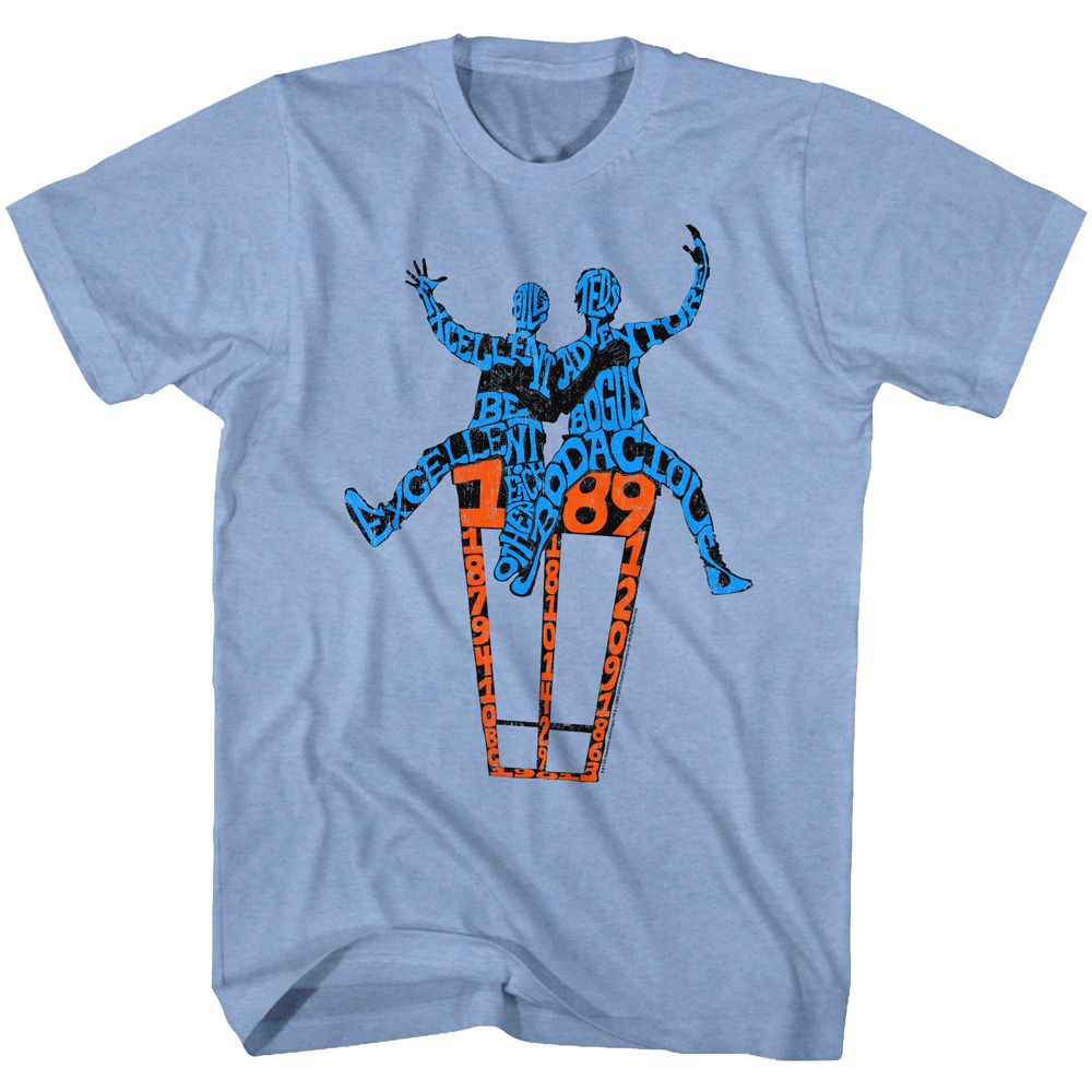 Bill And Ted Words On A Shirt T-Shirt