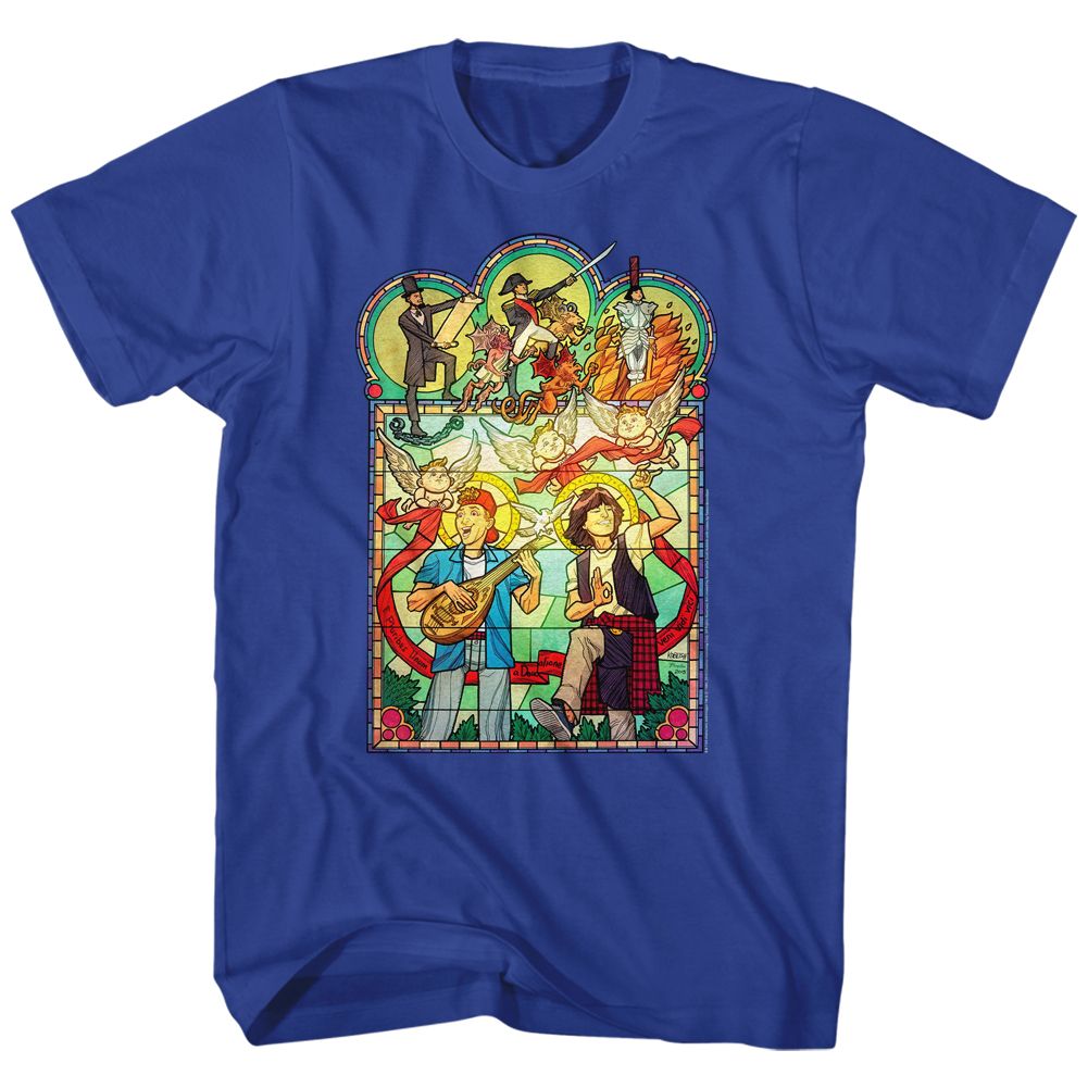 BILL AND TED Famous T-Shirt, Stained Glass