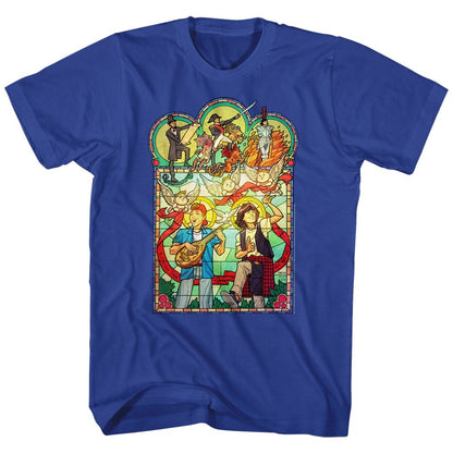 BILL AND TED Famous T-Shirt, Stained Glass