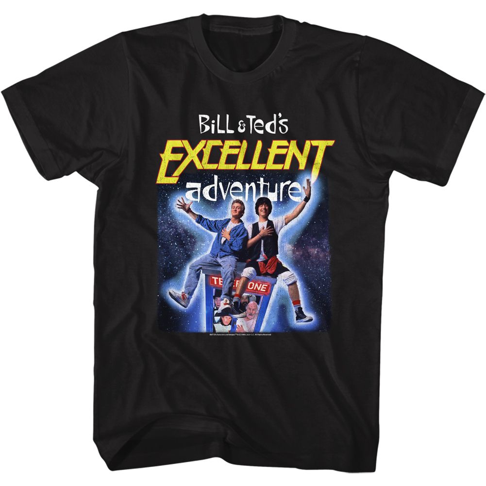 BILL AND TED Famous T-Shirt, B&amp;T Space Poster