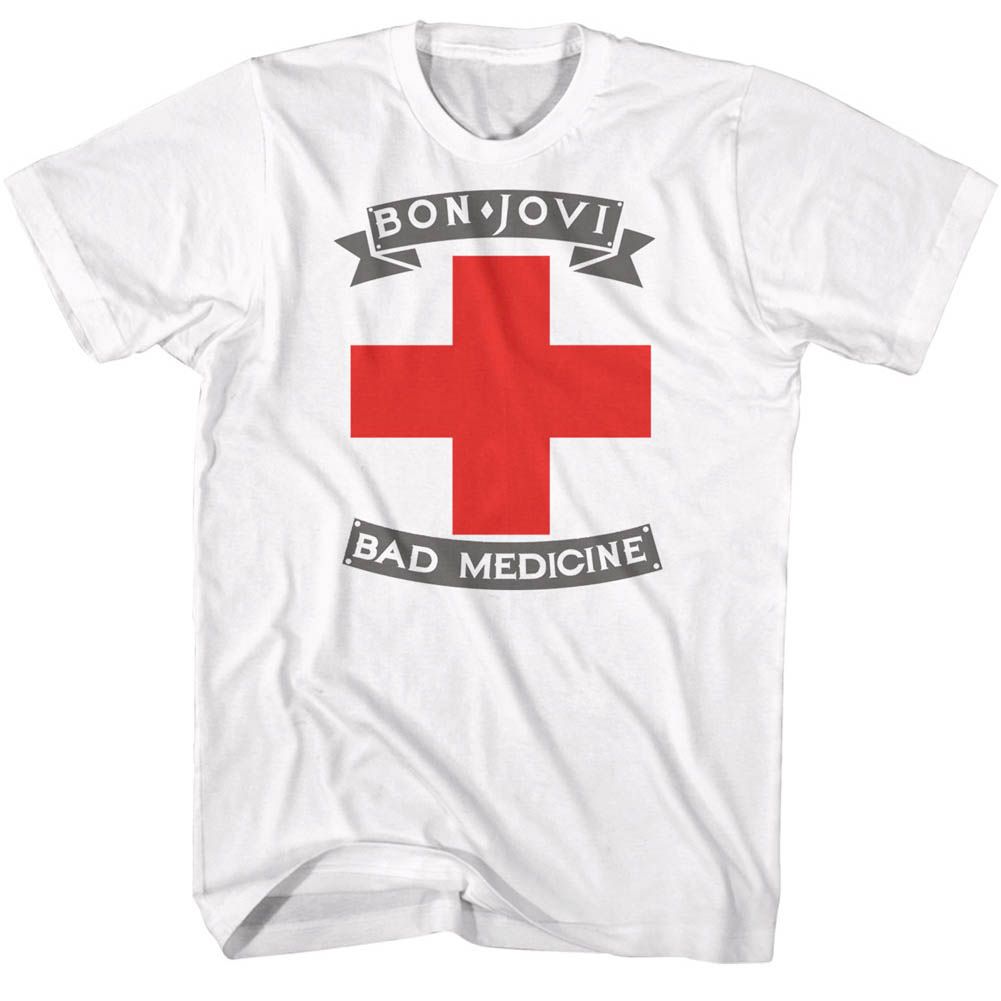 BON JOVI Eye-Catching T-Shirt, Bad Medicine