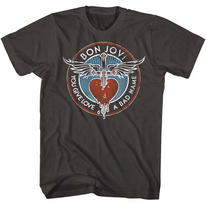 BON JOVI Eye-Catching T-Shirt, Bad Name