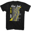 BON JOVI Eye-Catching T-Shirt, US Tour 1986-87