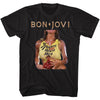 BON JOVI Eye-Catching T-Shirt, Slippery When Wet