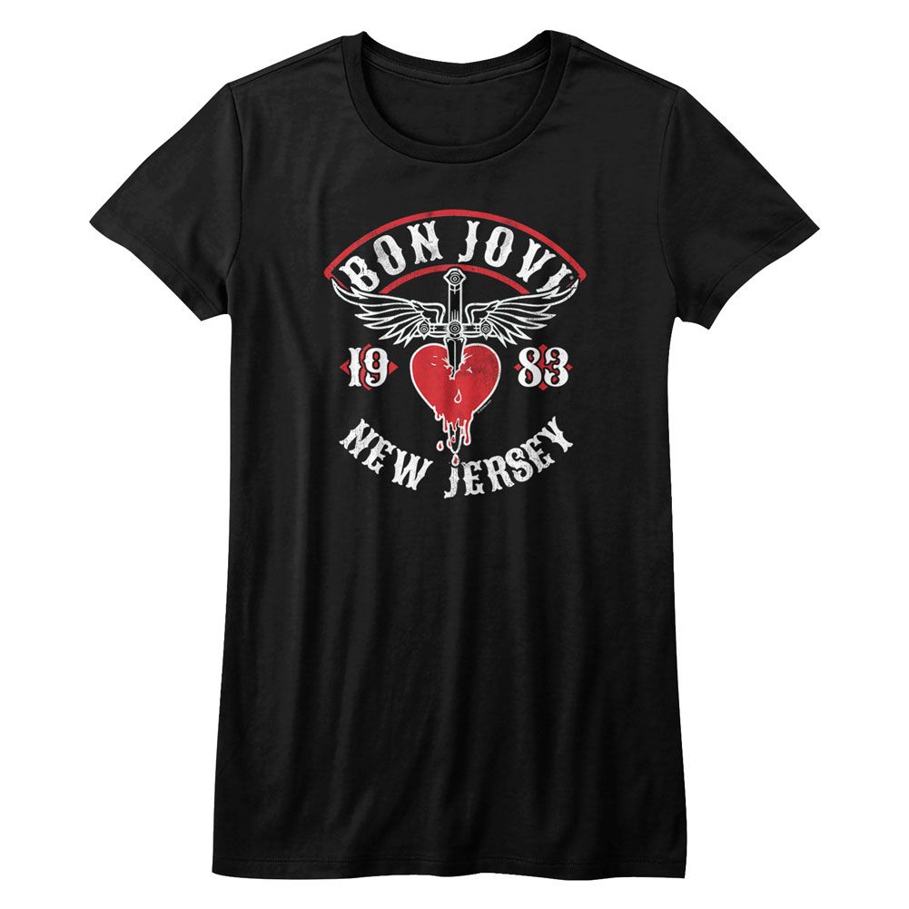 Bon Jovi Nj 83 T-Shirt