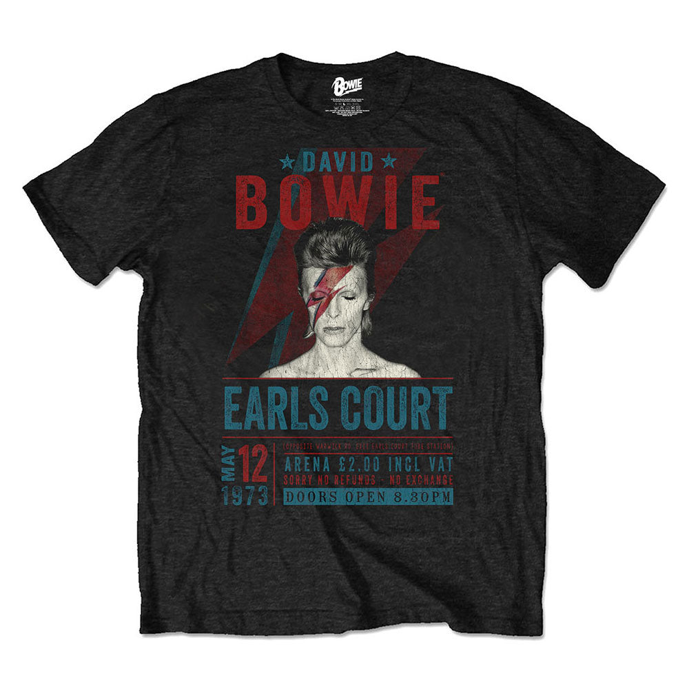 DAVID BOWIE Attractive T-Shirt, Earls Court &