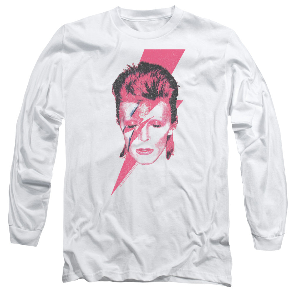 DAVID BOWIE Impressive Long Sleeve T-Shirt, Aladdin Sane