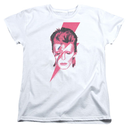 Women Exclusive DAVID BOWIE Impressive T-Shirt, Aladdin Sane