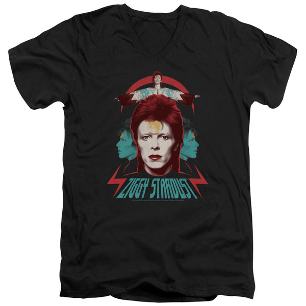 V-Neck DAVID BOWIE T-Shirt, Ziggy Stardust