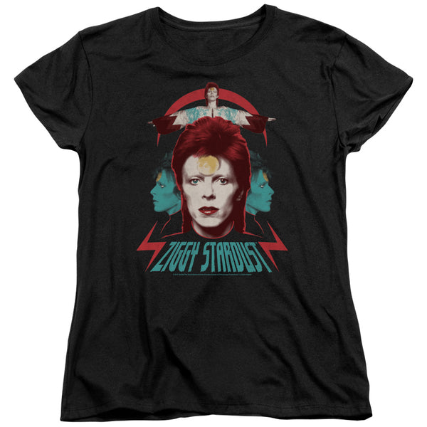 Women Exclusive DAVID BOWIE Impressive T-Shirt, Ziggy Stardust