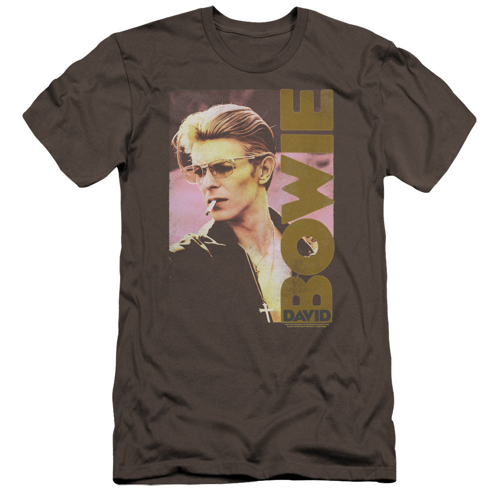 Premium DAVID BOWIE T-Shirt, Smoking