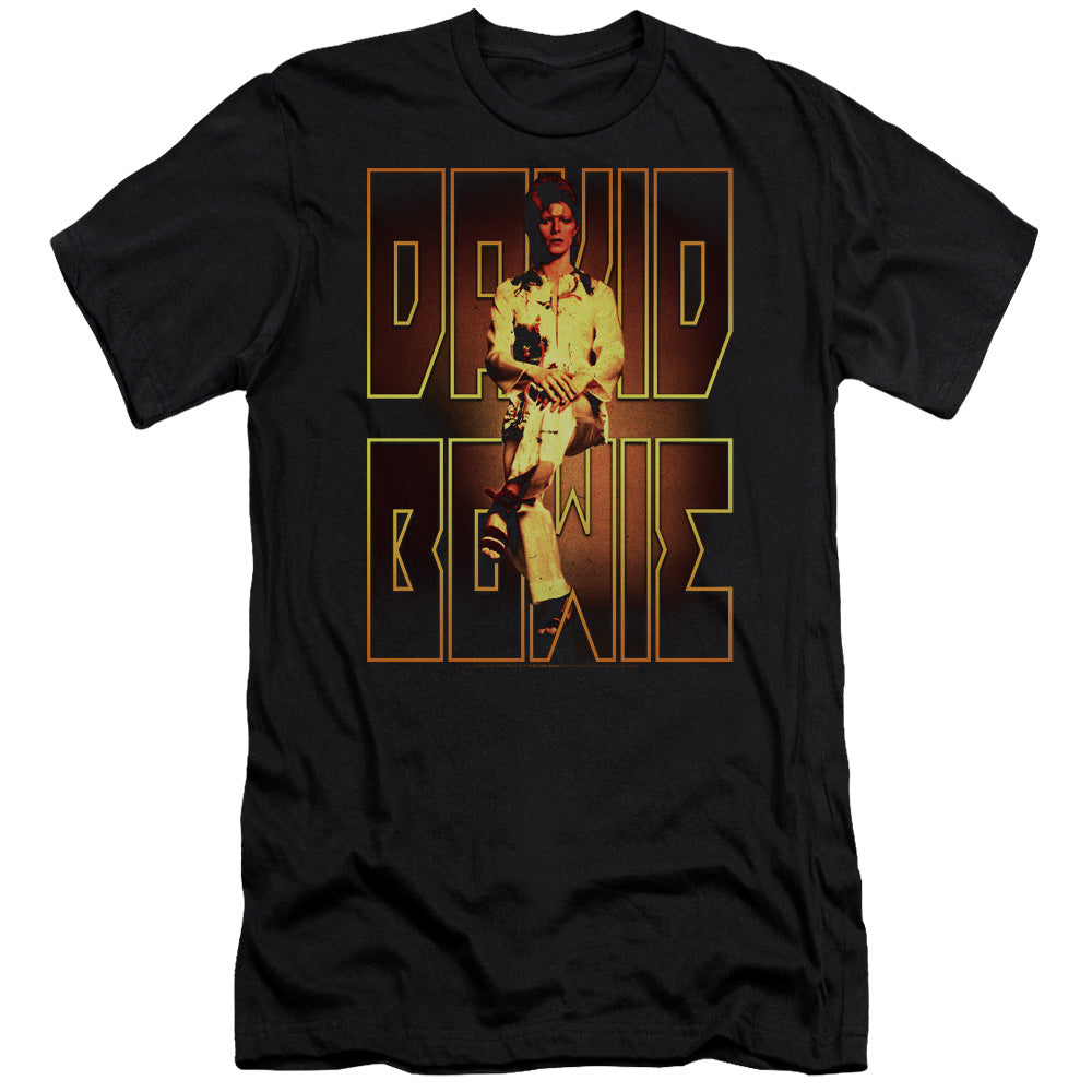 Premium DAVID BOWIE T-Shirt, Perched