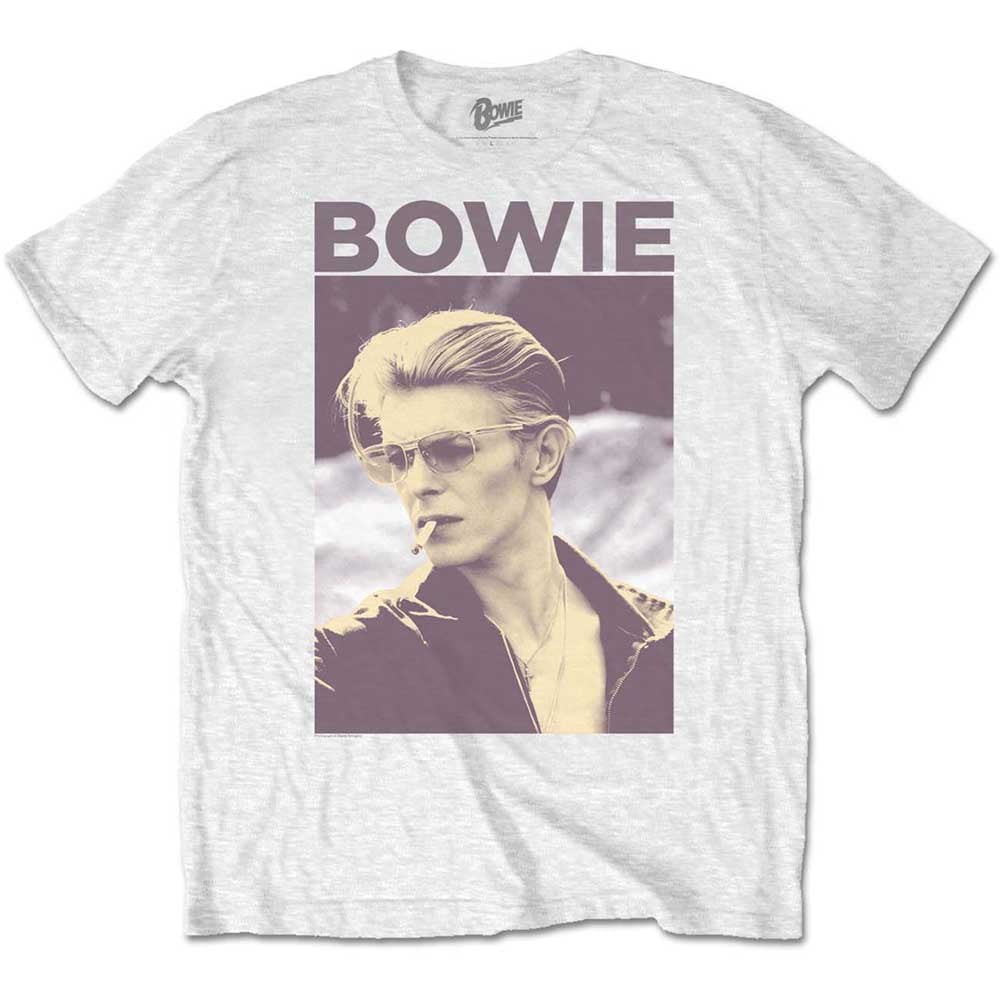 DAVID BOWIE Attractive T-Shirt, Smoking