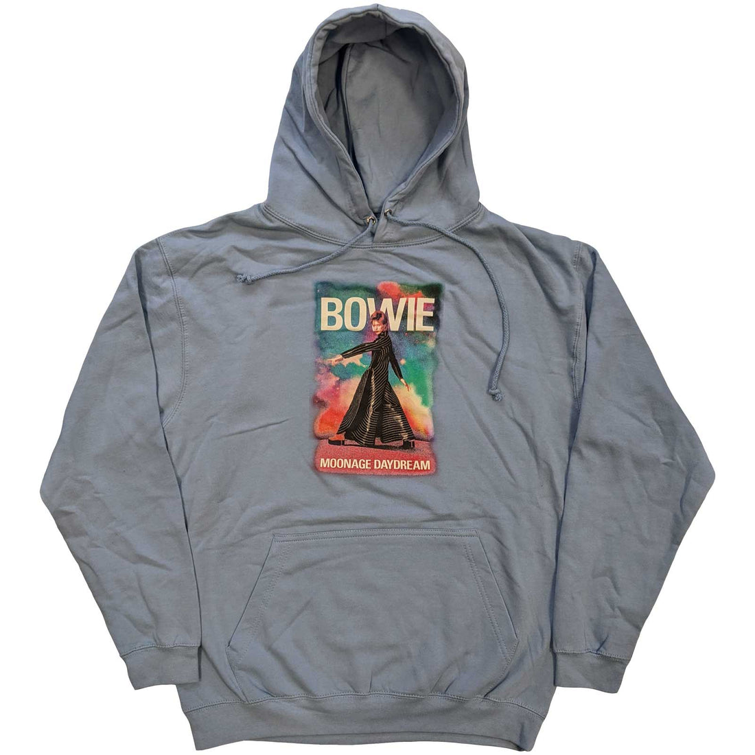 DAVID BOWIE Attractive Hoodie, Moonage 11 Fade