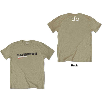 DAVID BOWIE Attractive T-Shirt, Live In Birmingham &