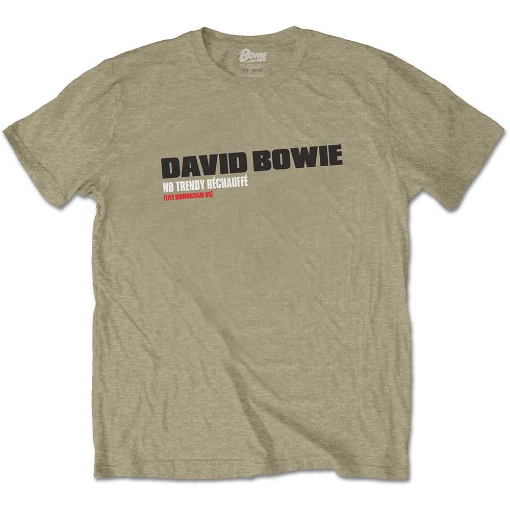 DAVID BOWIE Attractive T-Shirt, Live In Birmingham &