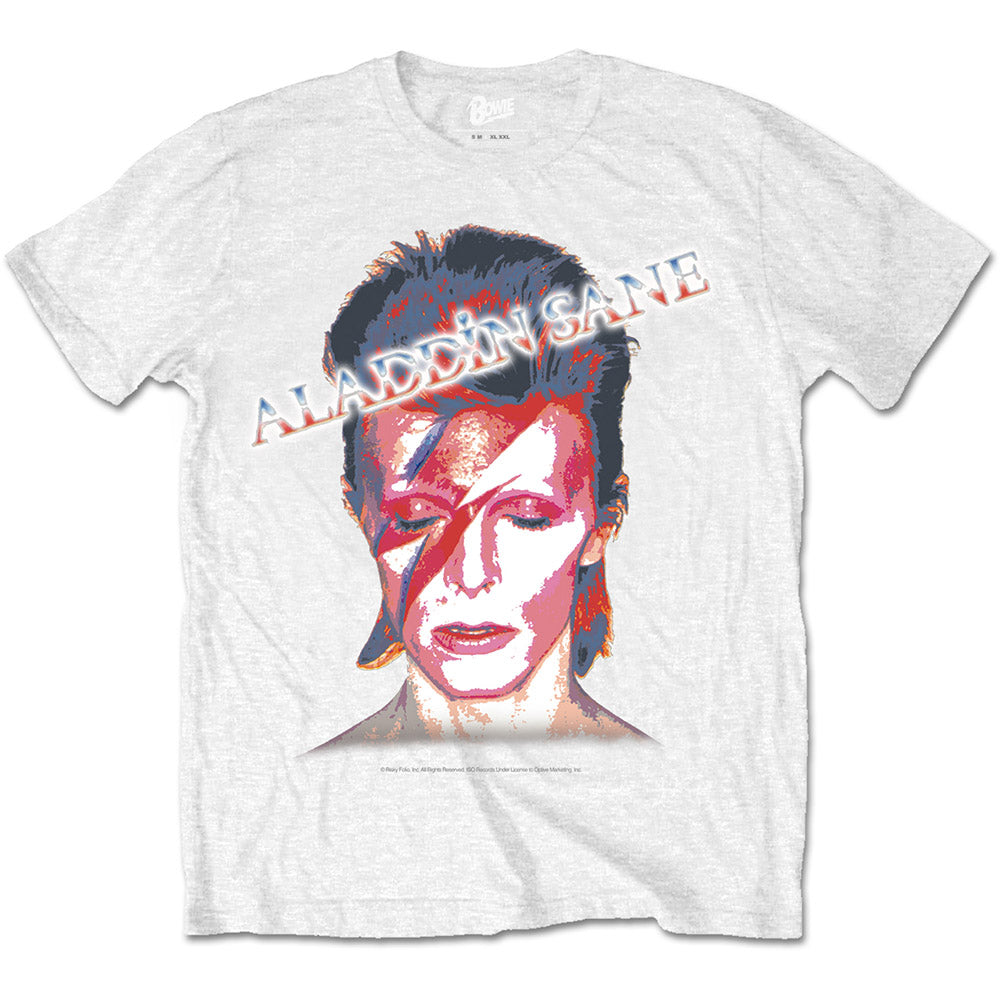 DAVID BOWIE Attractive T-Shirt, Aladdin Sane