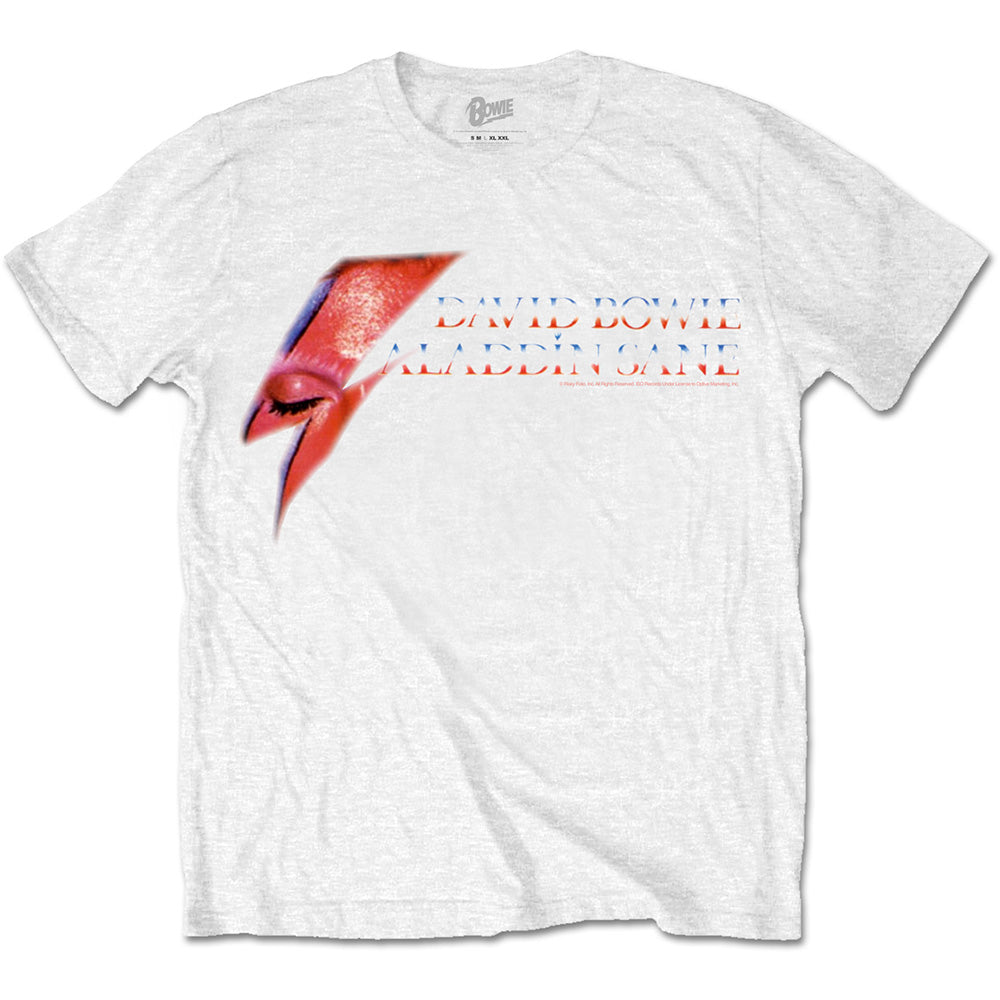 DAVID BOWIE Attractive T-Shirt, Aladdin Sane Eye Flash