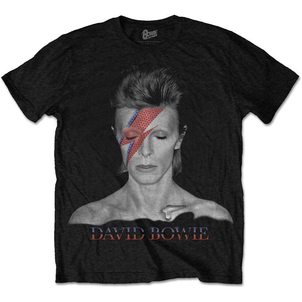 DAVID BOWIE Attractive T-Shirt, Aladdin Sane