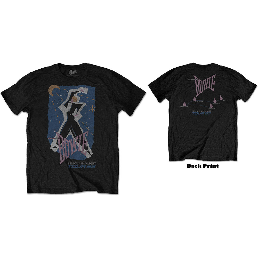 DAVID BOWIE Attractive T-Shirt, 83&