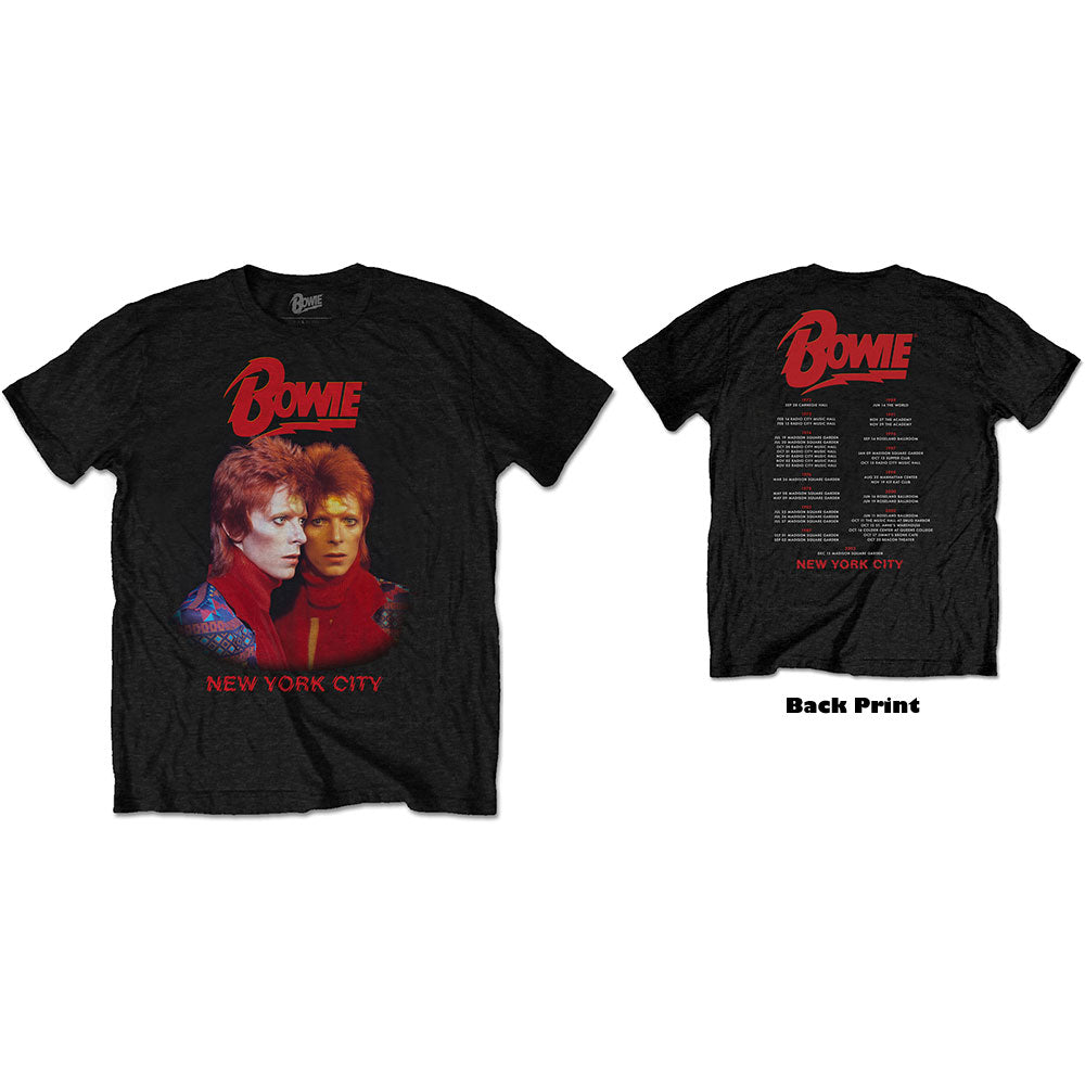 DAVID BOWIE Attractive T-Shirt, New York City