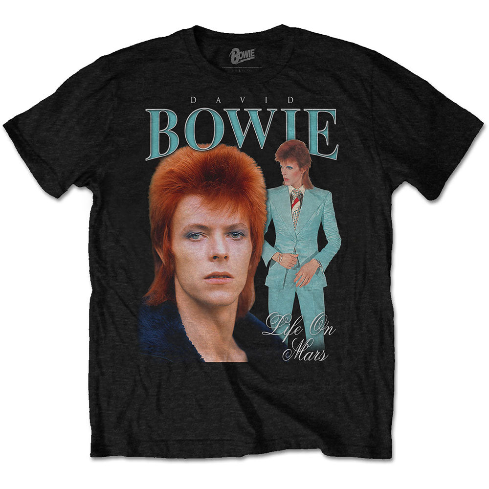 DAVID BOWIE Attractive T-Shirt, Life On Mars Homage