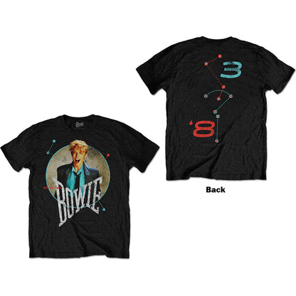 DAVID BOWIE Attractive T-Shirt, Circle Scream